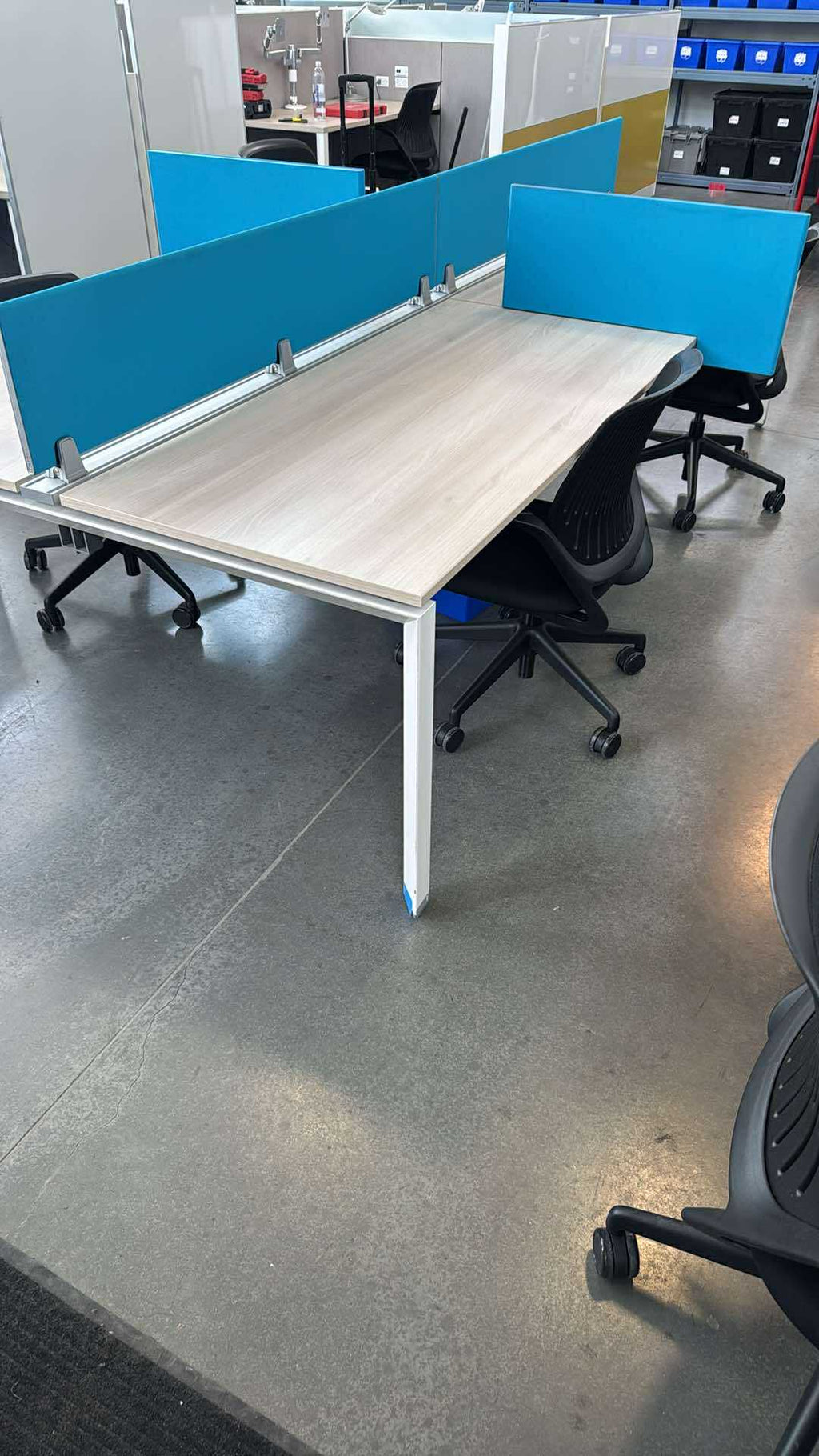 Steelcase FrameOne Workstations – 4 Pod