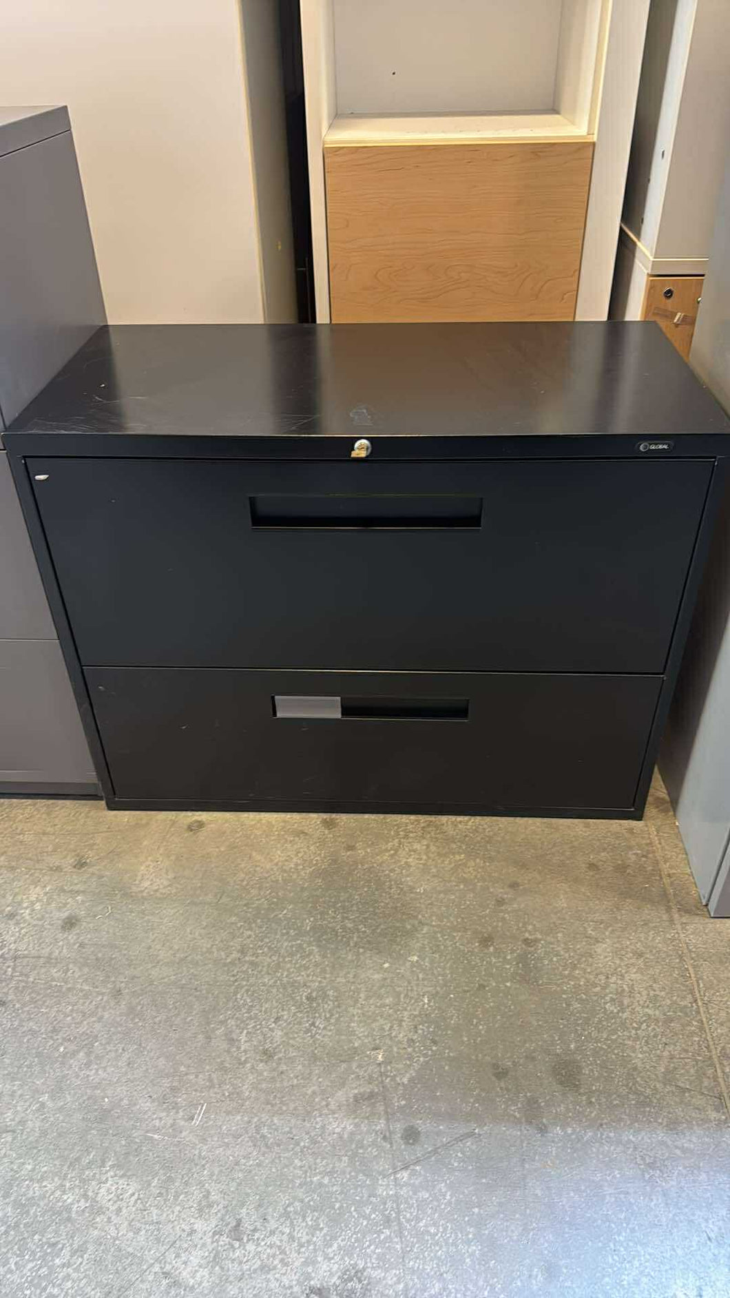 Used Global 2 Drawer Lateral Cabinet