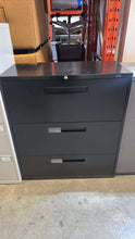 Load image into Gallery viewer, Used 3 Drawer Global Lateral File Cabinet
