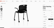 Load image into Gallery viewer, Used Herman Miller Caper Stacking Chairs
