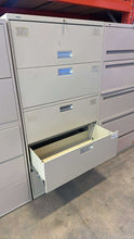 Load image into Gallery viewer, Used Hon 5 Drawer Lateral File Cabinet w/ key
