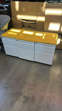 Load image into Gallery viewer, Used Knoll Rolling Storage Pedestal w/ Cushion
