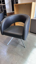 Load image into Gallery viewer, Used Boss Design Leather Club Lounge Chair
