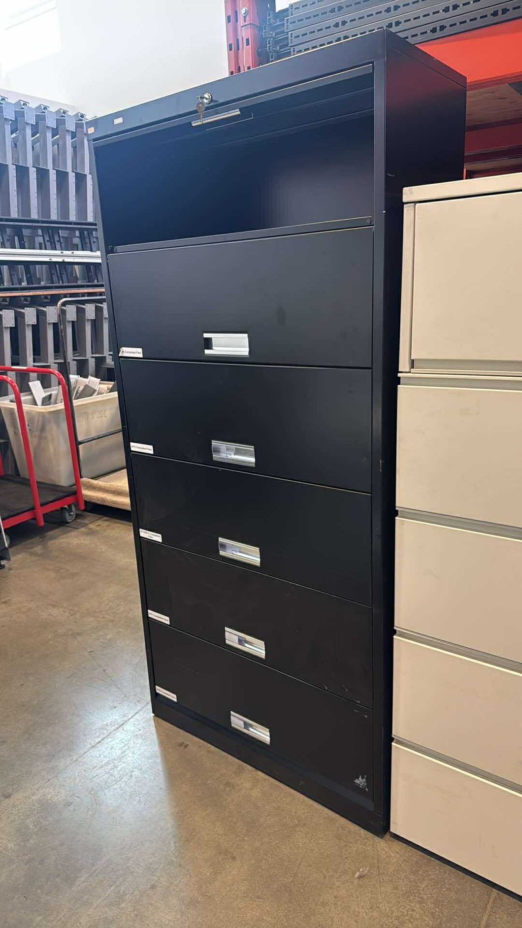 Used Hon 6 Drawer Lateral Storage Cabinet