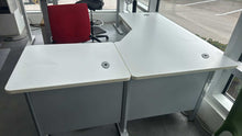 Load image into Gallery viewer, Used Heartwood White L-Shape Desk
