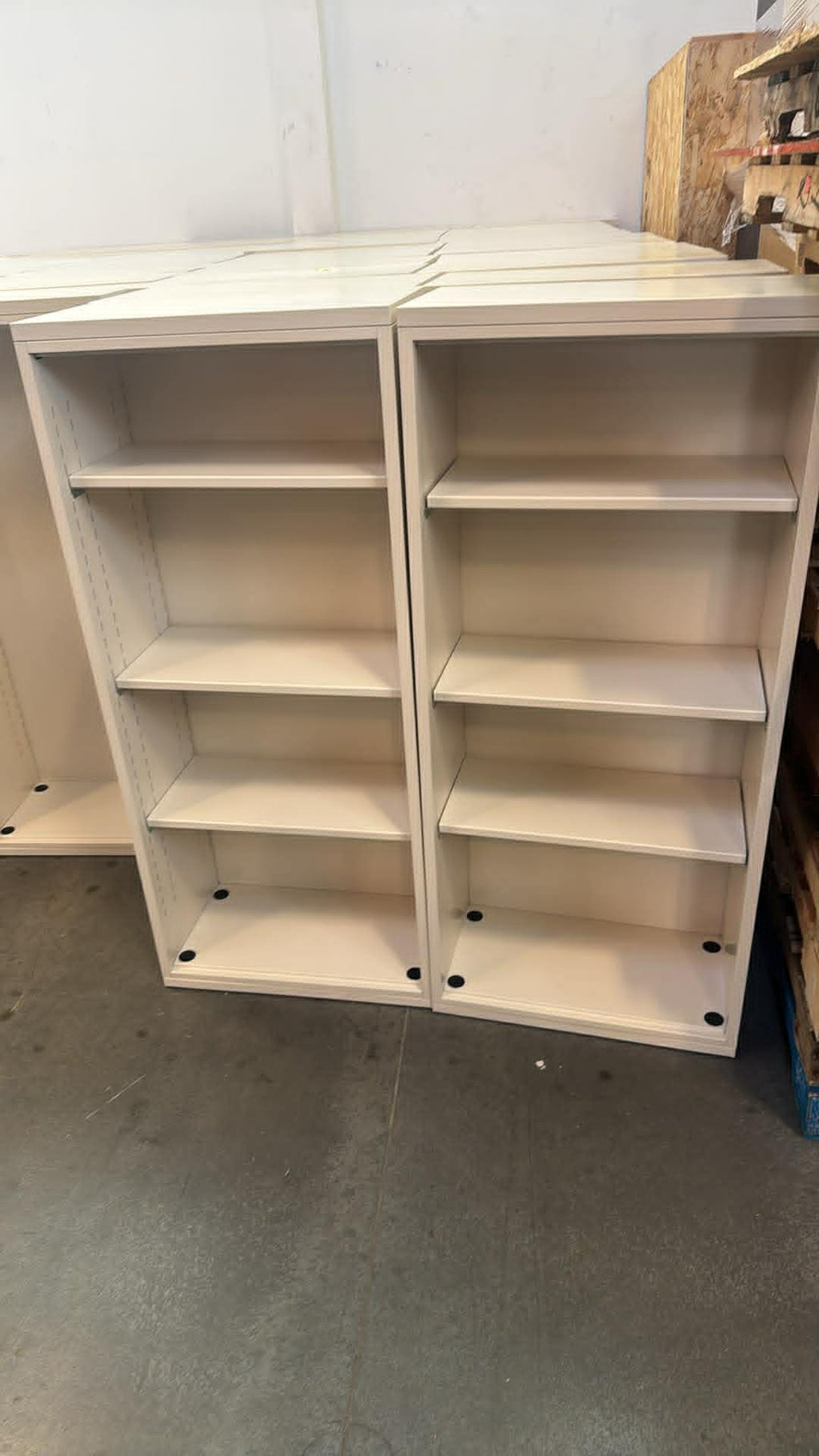 Herman Miller Open Bookcases – White
