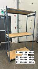 Load image into Gallery viewer, Used Industrial Metal EZ-Rect Adjustable Shelving
