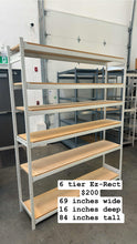 Load image into Gallery viewer, Used Industrial Metal EZ-Rect Adjustable Shelving
