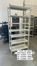 Load image into Gallery viewer, Used Industrial Metal EZ-Rect Adjustable Shelving
