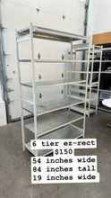 Load image into Gallery viewer, Used Industrial Metal EZ-Rect Adjustable Shelving
