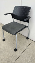 Load image into Gallery viewer, Used Global &quot;Sonic&quot; Rolling Padded Guest Chairs
