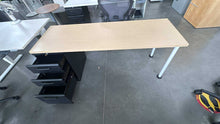 Load image into Gallery viewer, Used Herman Miller Desks w/ Attached Storage
