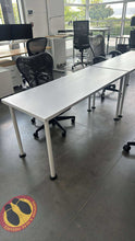 Load image into Gallery viewer, Used Knoll Designer White Desks
