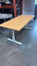 Load image into Gallery viewer, Used Ikea &quot;Trotten&quot; Manual Sit-Stand Desks w/ Upgraded Top!
