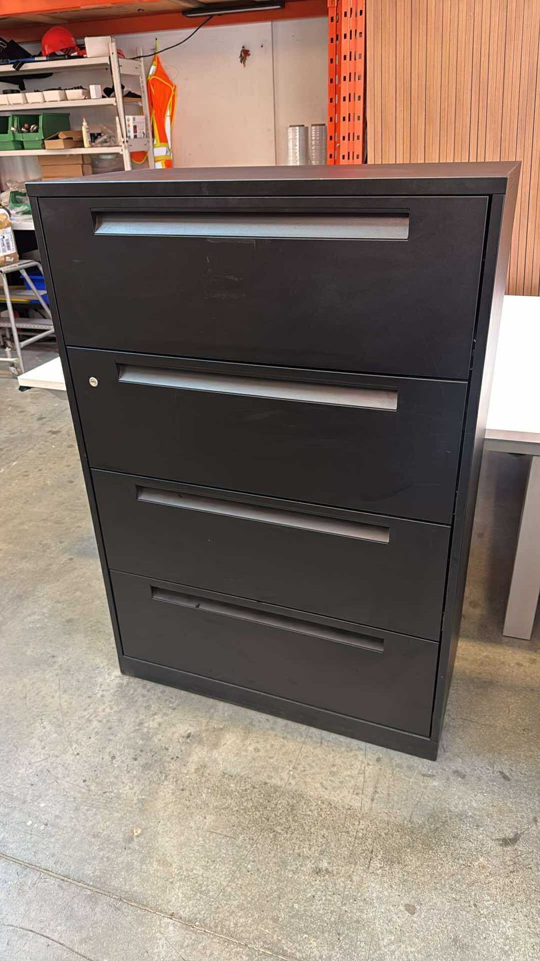 Used Steelcase 4 Drawer Lateral File Cabinet