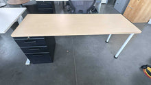 Load image into Gallery viewer, Used Herman Miller Desks w/ Attached Storage
