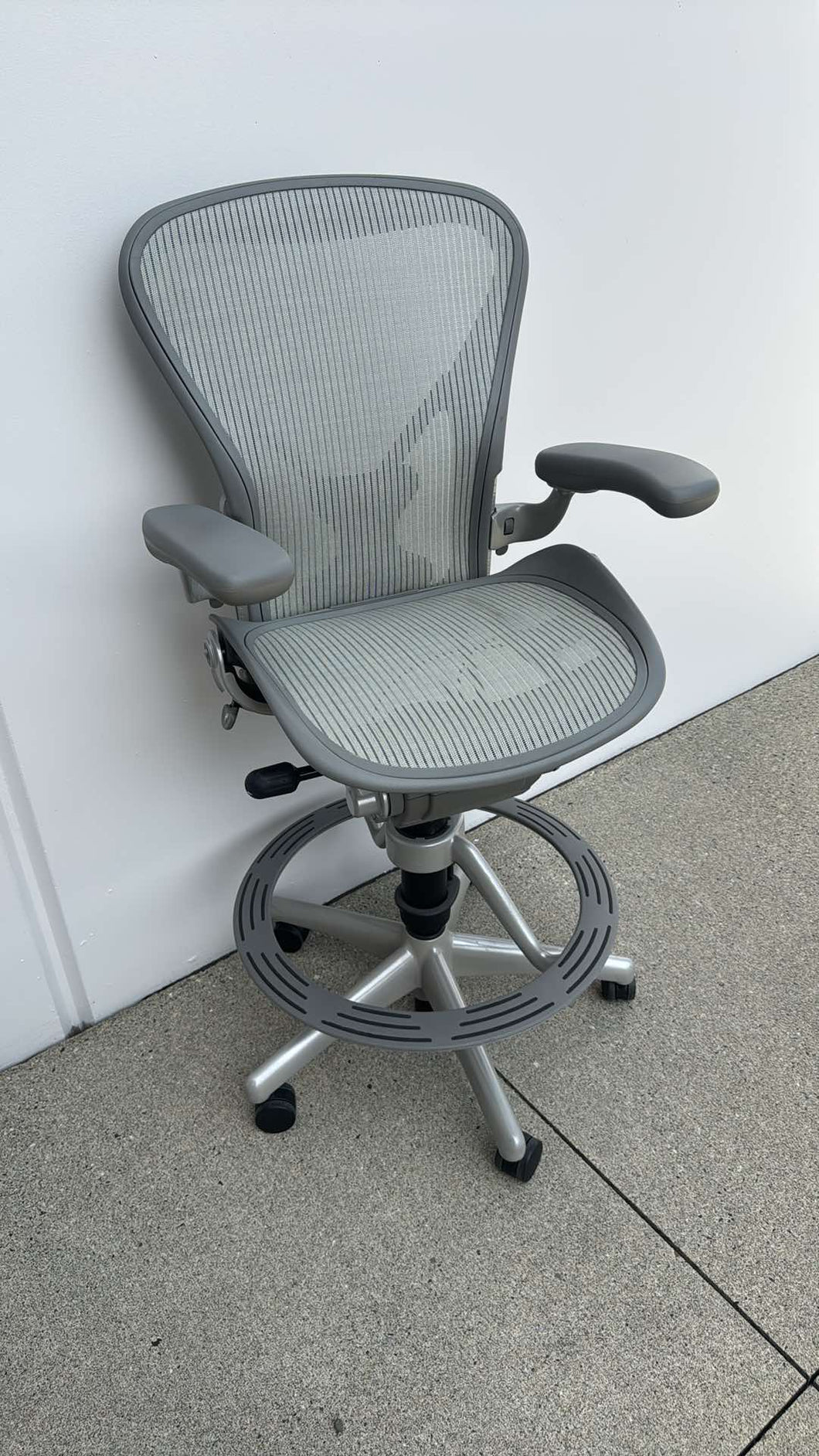Used Herman Miller Aeron Size B Stool - Fully Loaded