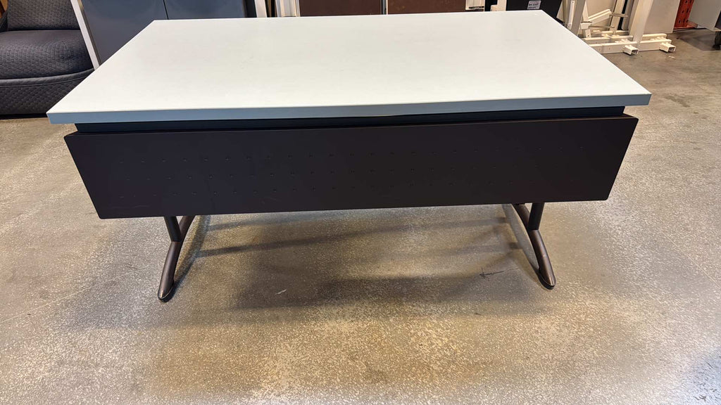 Spec Single Desk with Privacy Panel