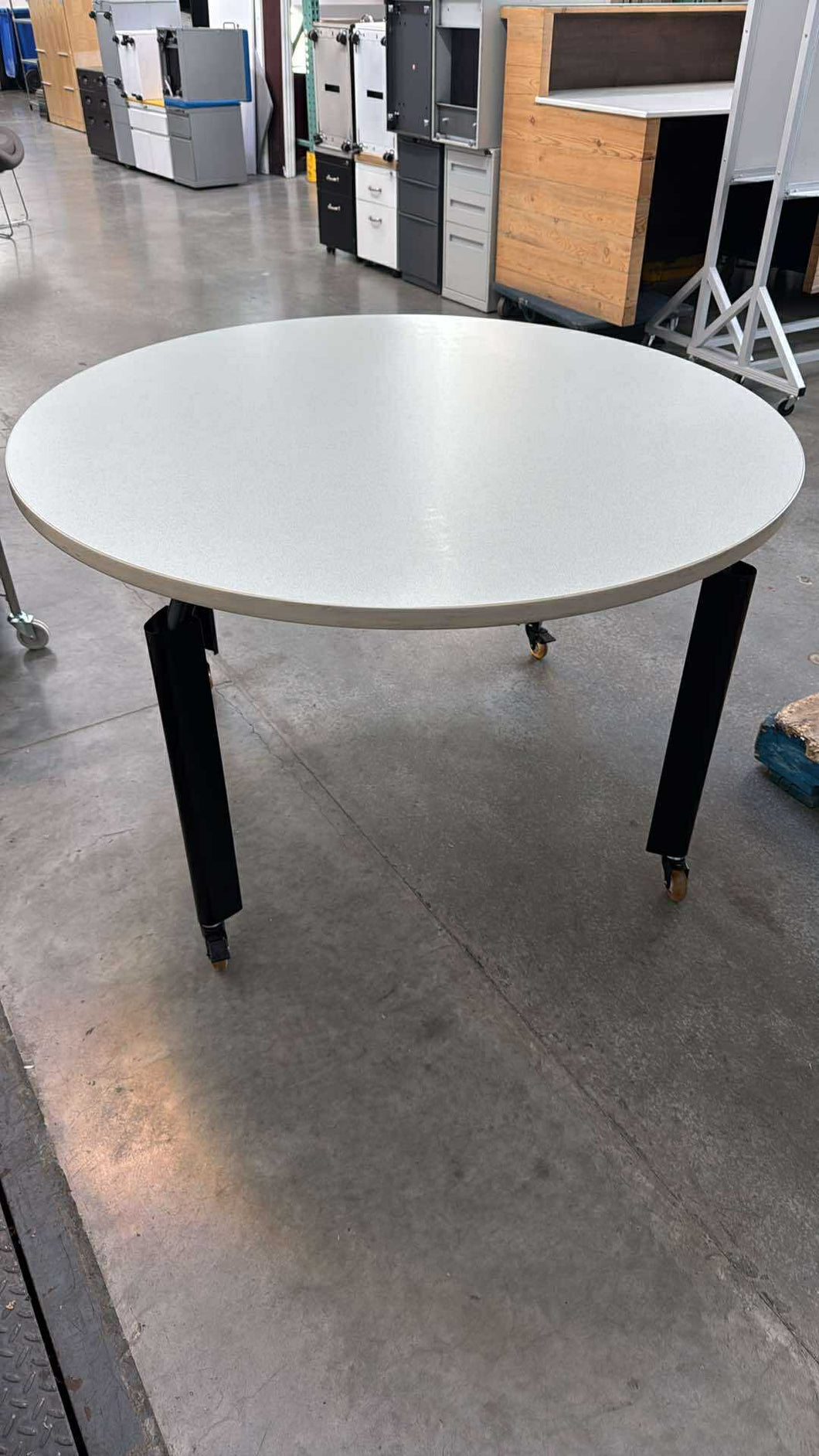 Used Teknion Rolling Meeting Tables