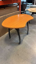 Load image into Gallery viewer, Used Bean Shaped Rolling Table
