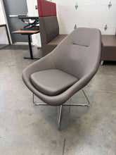 Load image into Gallery viewer, LIKE NEW &quot;Via Meteor&quot; Designer Leather Chair
