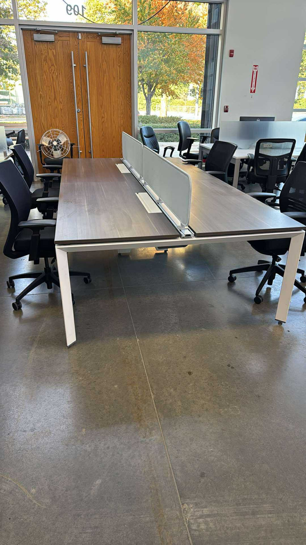 Steelcase FrameOne Workstations (Powered) - 4 Pod