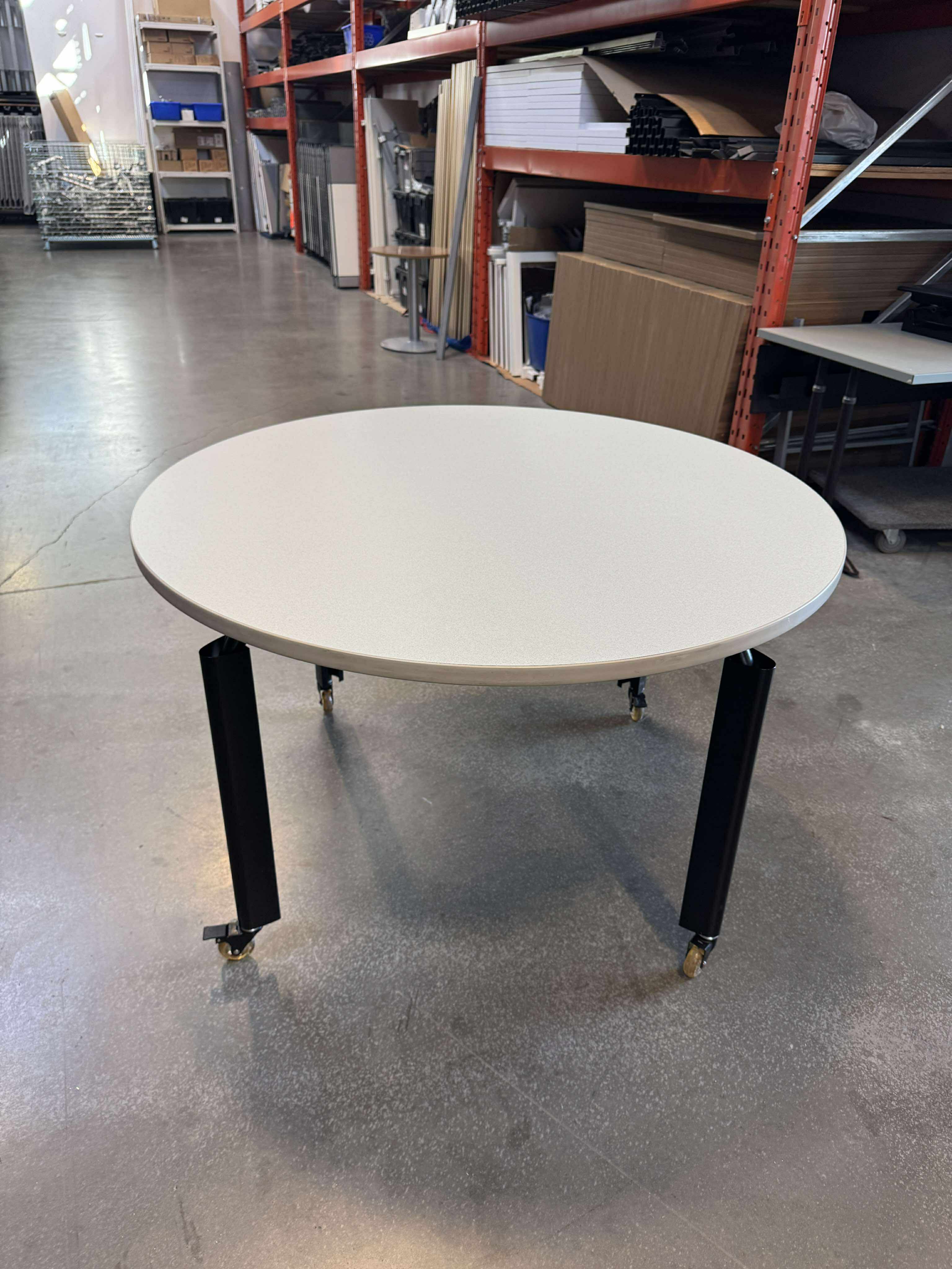Teknion Rolling Round Table - 48"