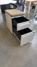 Load image into Gallery viewer, Used Herman Miller Rolling Storage Pedestal w/ Cushion
