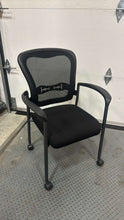 Load image into Gallery viewer, Used &quot;Source Spice!&quot; Stacking Rolling Guest Chairs
