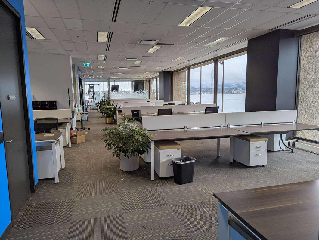 Used Steelcase Frame One Workstations - 4 Pods