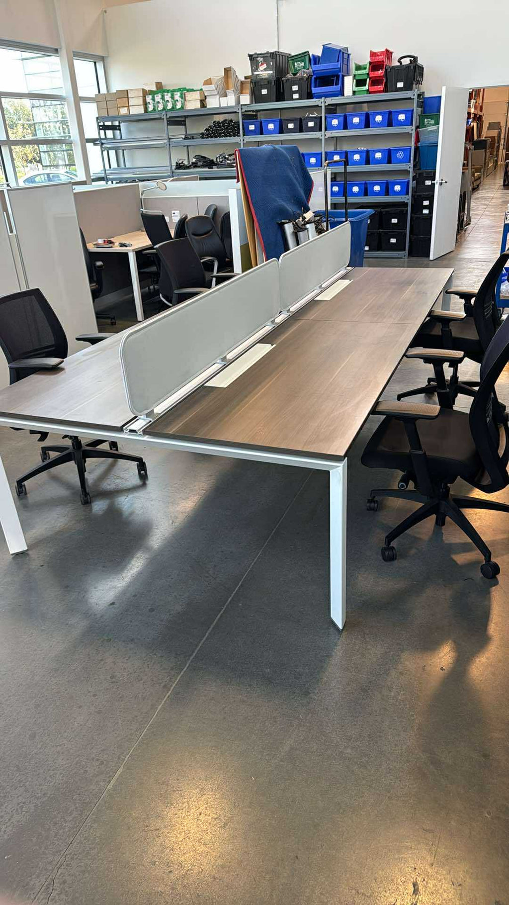 Steelcase FrameOne Workstations (Powered) - 4 Pod