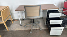 Load image into Gallery viewer, Used Herman Miller Desk w/ Attached Storage
