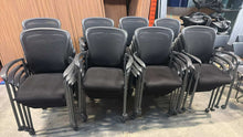 Load image into Gallery viewer, Used &quot;Source Spice!&quot; Stacking Rolling Guest Chairs
