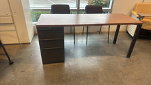 Load image into Gallery viewer, Used Herman Miller 66x24 Desk w/ Attached Storage
