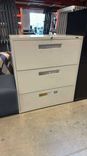 Load image into Gallery viewer, Used 3 Drawer Global Lateral File Cabinet
