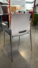 Load image into Gallery viewer, Used Allermuir &quot;Casper&quot; Guest Chair with Upholstered Seat Pad
