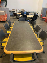 Load image into Gallery viewer, Used Teknion 9 foot Boardroom Table
