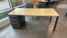 Load image into Gallery viewer, Used Herman Miller 72x30 Desk w/ Attached Storage
