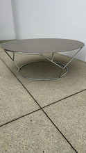 Load image into Gallery viewer, Used Keilhauer Cahoot Aluminum Coffee Table – 37” Round
