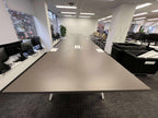 Enwork Equilibrium Standing-Height Collaboration Table – 20′ × 4′ (Powered)