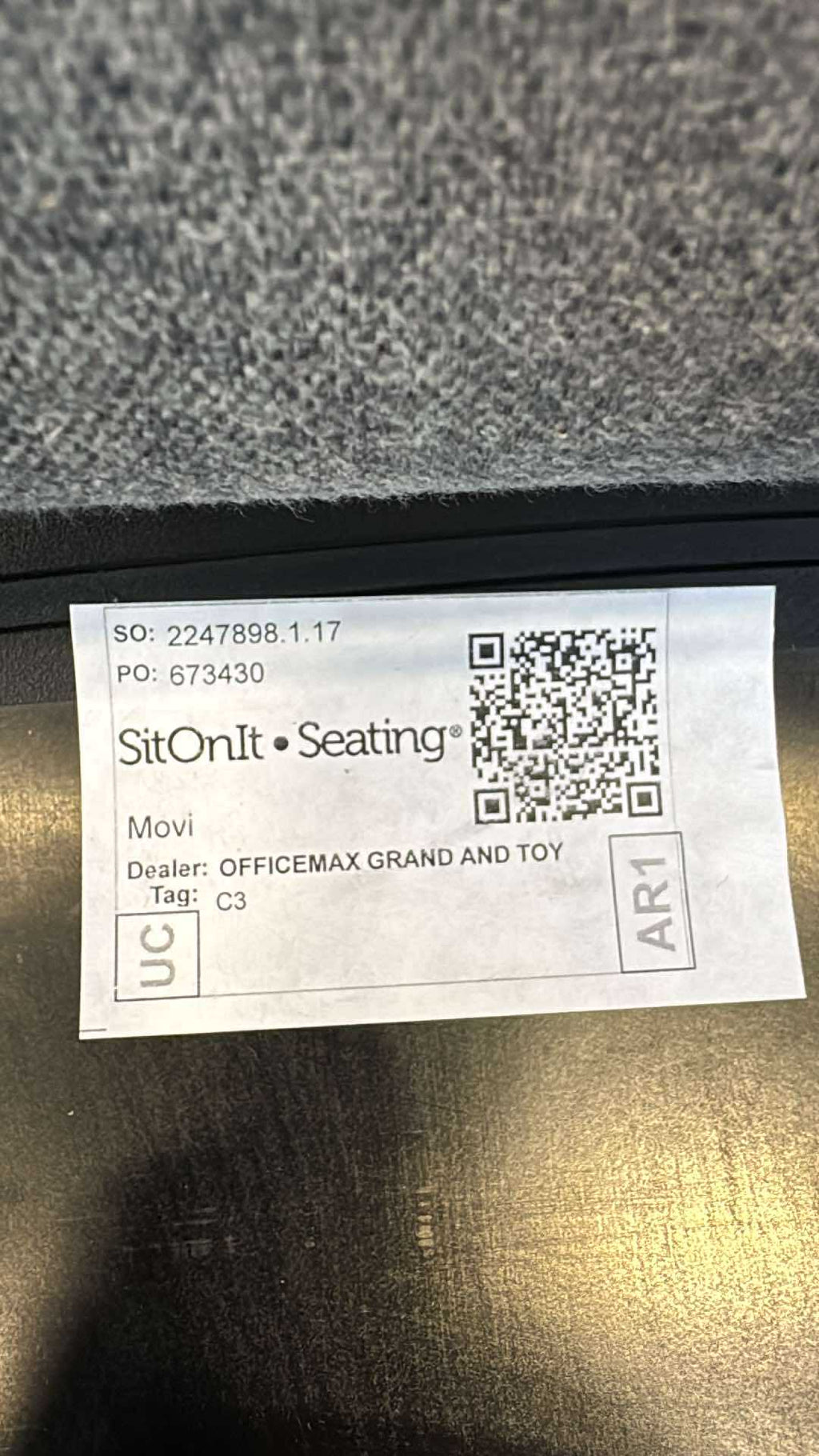 Sit-On-It Movi Task Stool