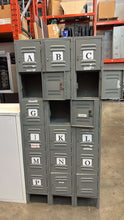 Load image into Gallery viewer, Used Metal 18-Door Storage Locker
