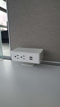 Load image into Gallery viewer, Used Steelcase Clamp Power Station with Outlets + USB Ports
