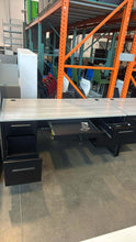 Load image into Gallery viewer, Used U-Line Industrial Double-Pedestal Office Desk
