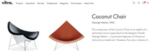 Load image into Gallery viewer, Used Vintage Herman Miller Coconut Chair - George Nelson Vitra Design
