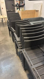 Ratana Commercial Outdoor Bistro Set - Table & 2 Chairs