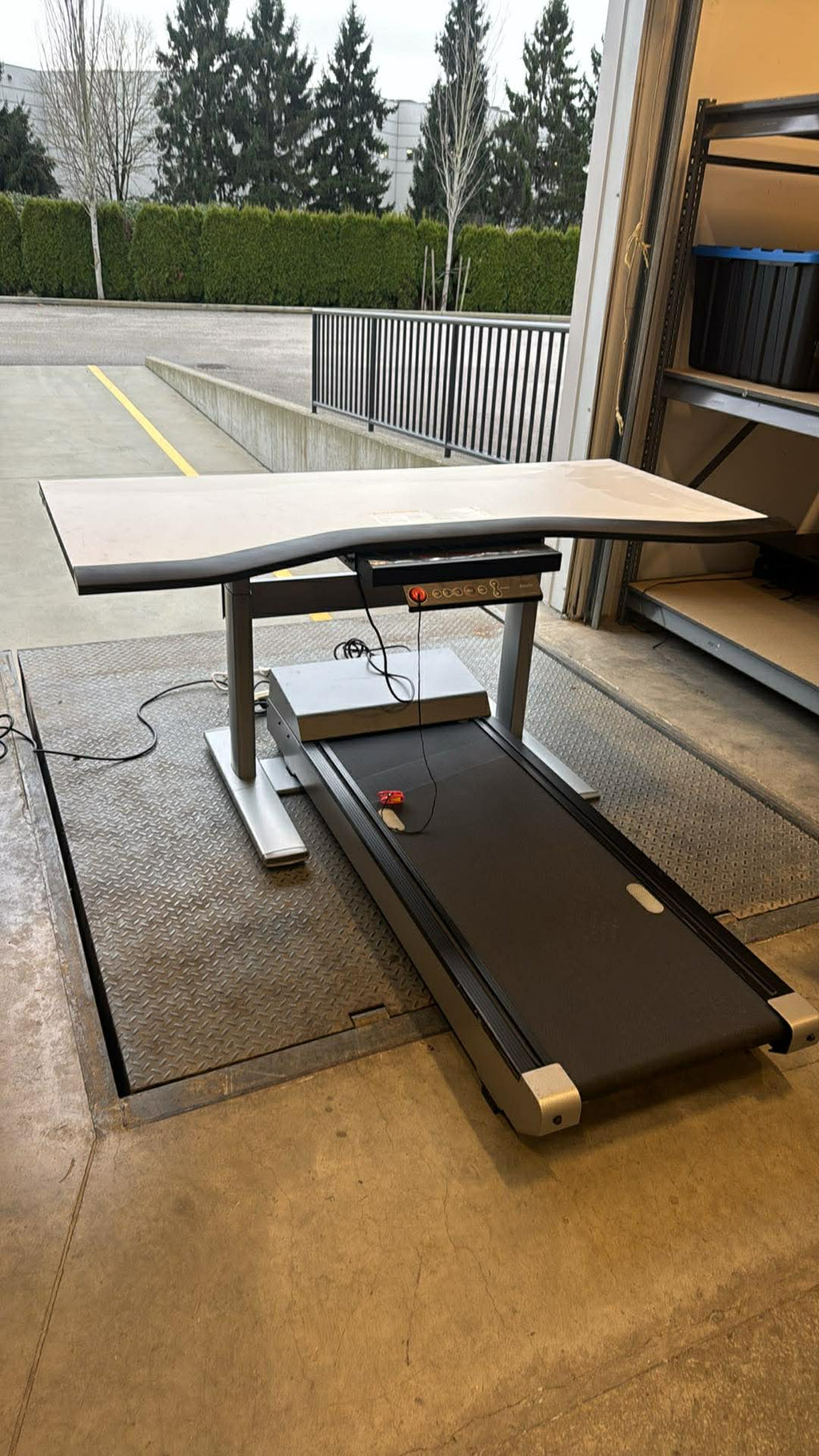 Steelcase WalkStation Electric Treadmill Sit-Stand Desk