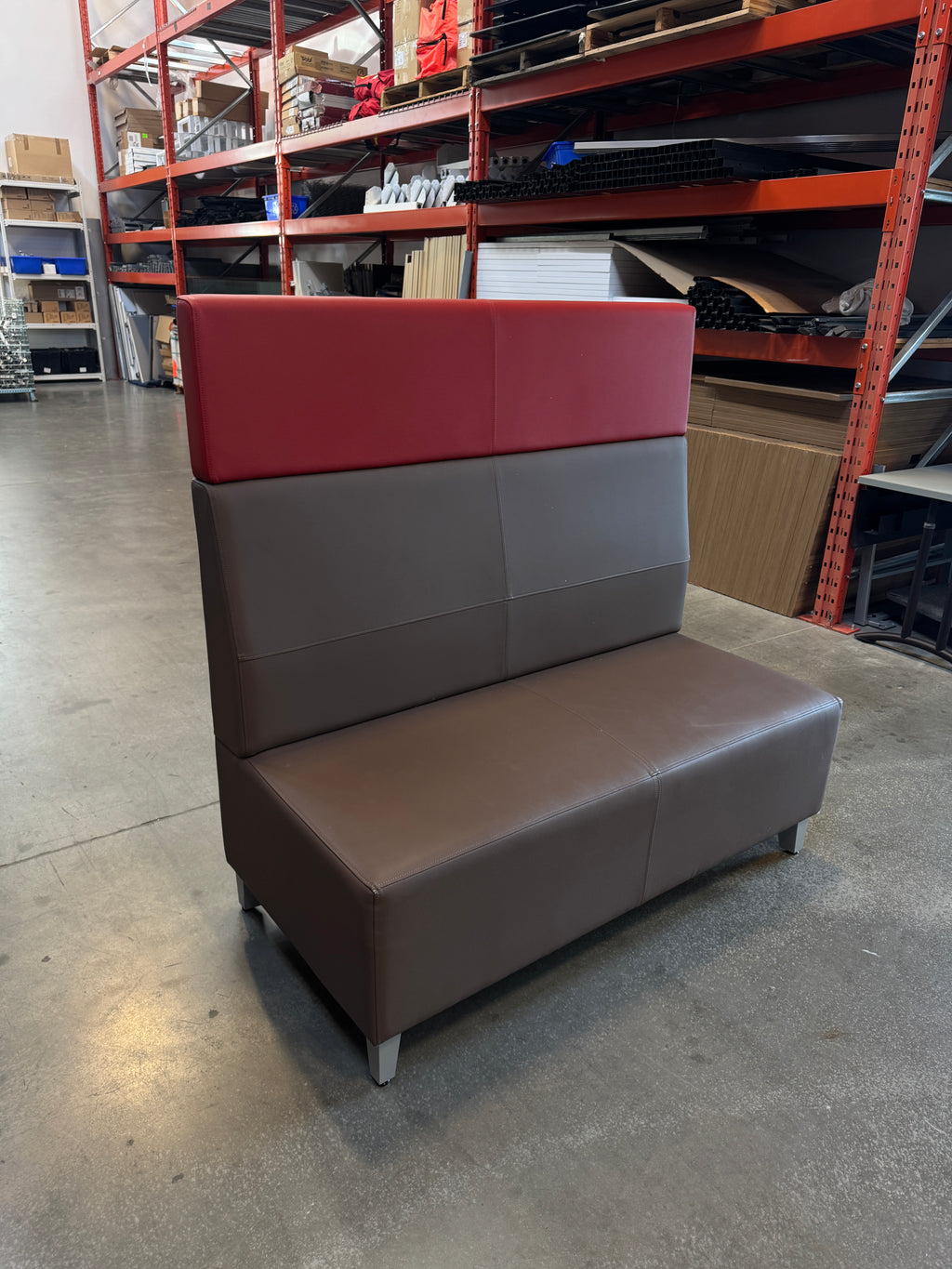 National Fringe High-Back Lounge Couch
