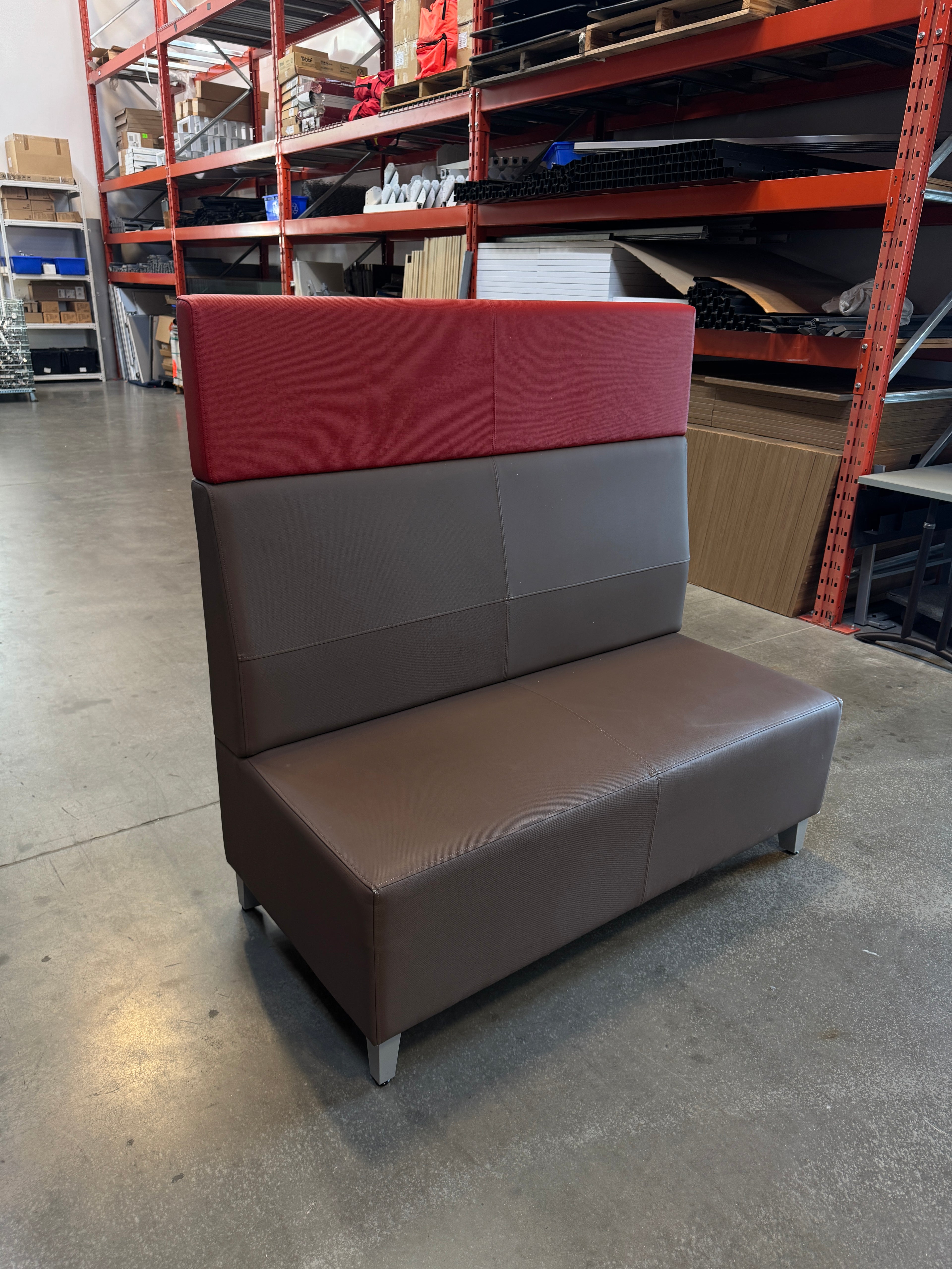 National Fringe High-Back Lounge Couch