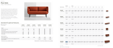 Load image into Gallery viewer, LIKE NEW Allermuir &quot;Plum 300&quot; Designer Sofa

